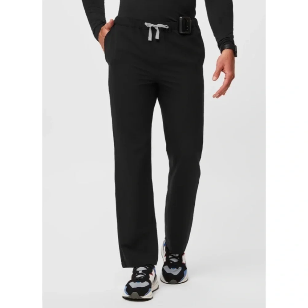 Figs Men's Slim Fit Pisco Basic Scrub Pants in Black XXL